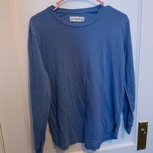 Abercrombie and Fitch Blue long sleeve shirt